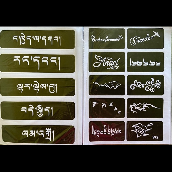 Fun Sparkle Home Tattoos - Picture 4 of 6